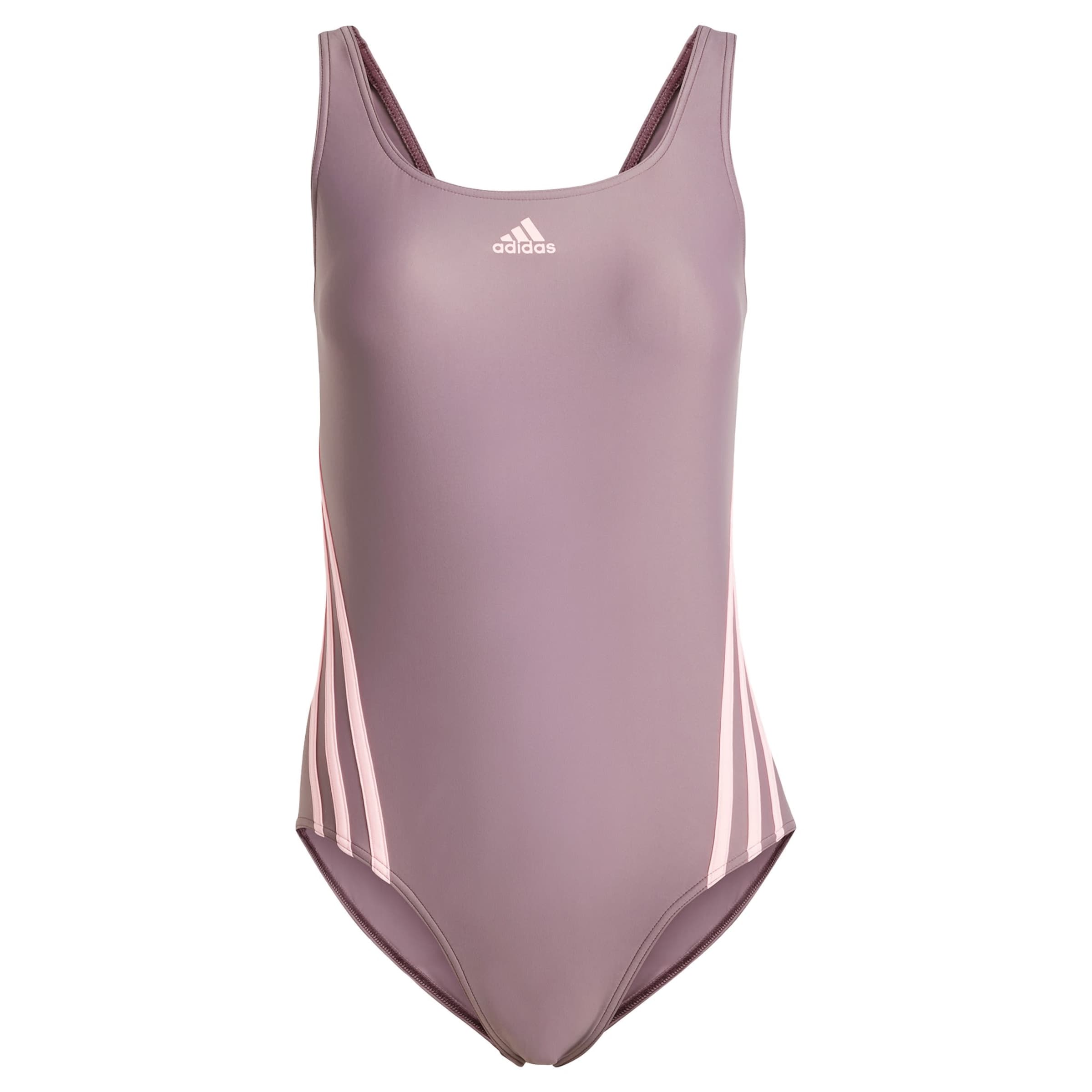 ADIDAS SPORTSWEAR - Bustier Bañador de natación en lila: frente
