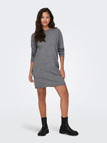 JDY Knitted dress 'Prime' in Grey
