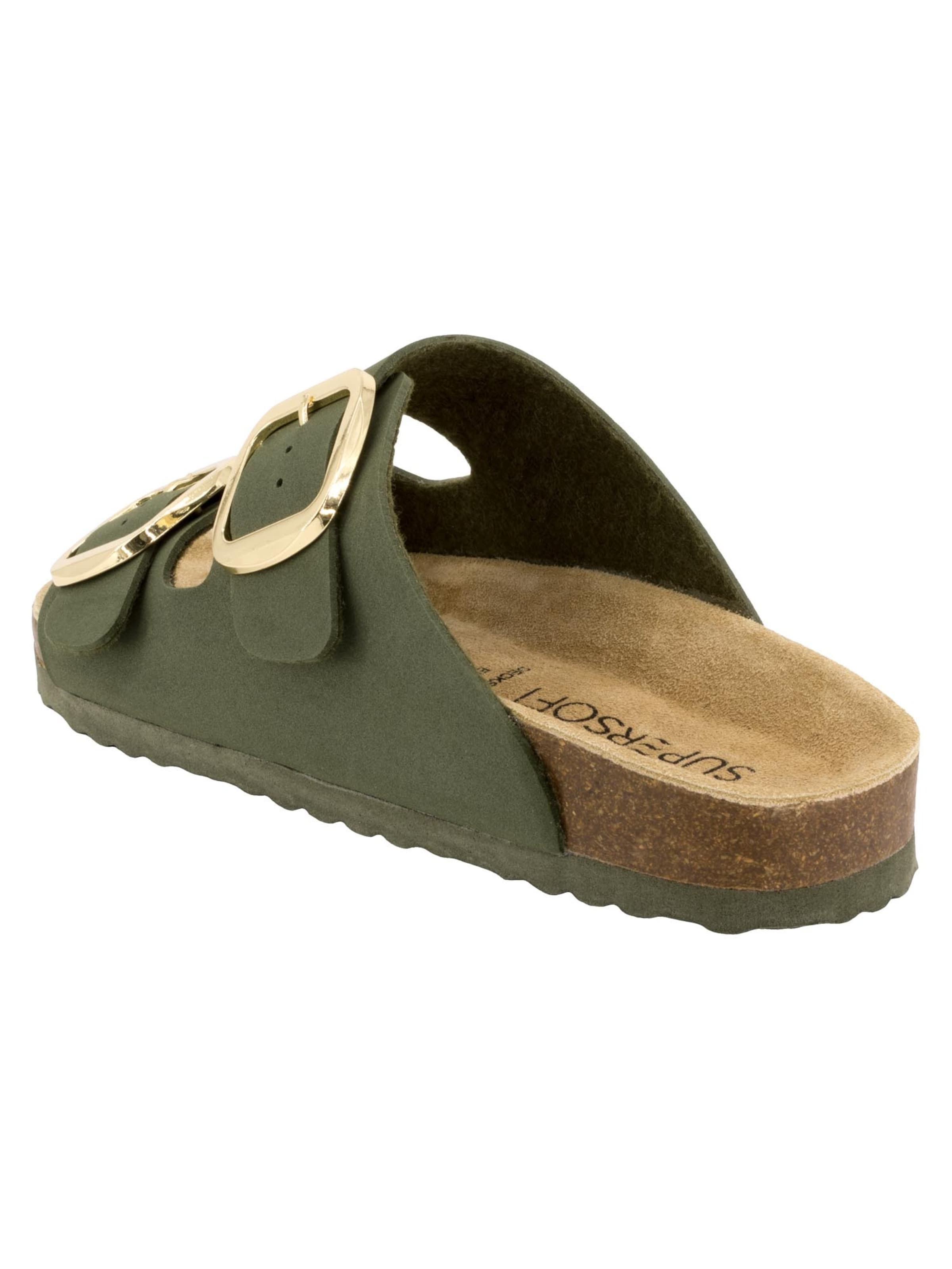 SUPERSOFT by Indigo Mules 'Classic' in Green