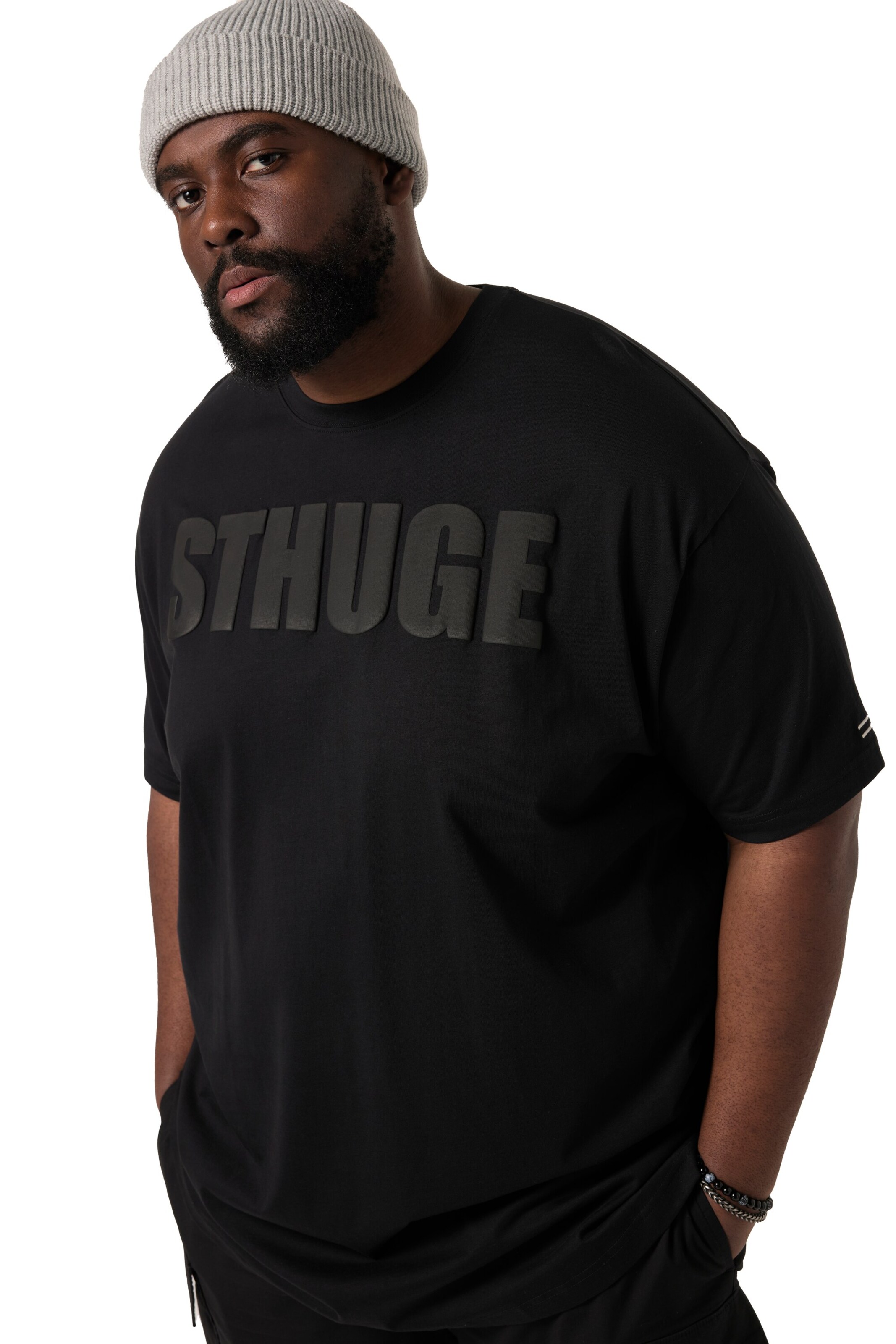 T-Shirt STHUGE en noir