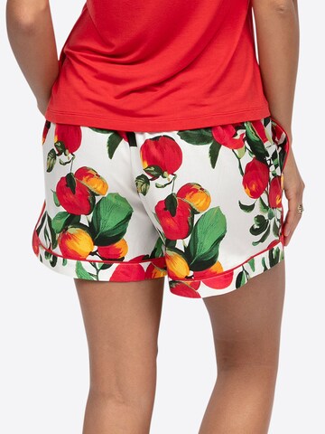 Pantaloncini da pigiama 'Tara' di Cyberjammies in bianco