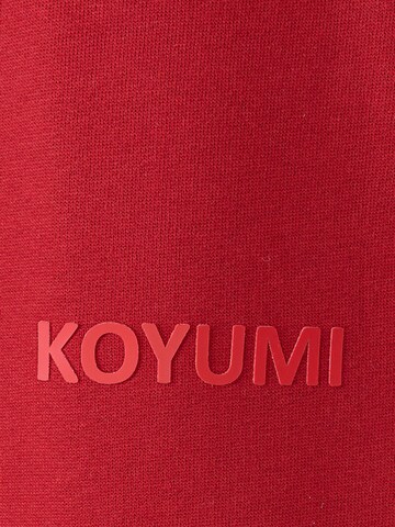 Koyumi Regular Workout Pants 'Panther Loon' in Red