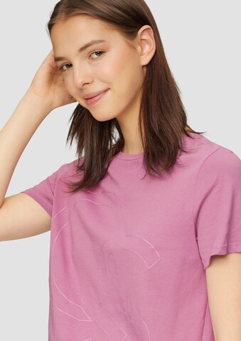 T-shirt QS en violet