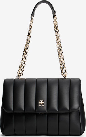 Geantă de umăr 'Grace' de la TOMMY HILFIGER pe negru: față