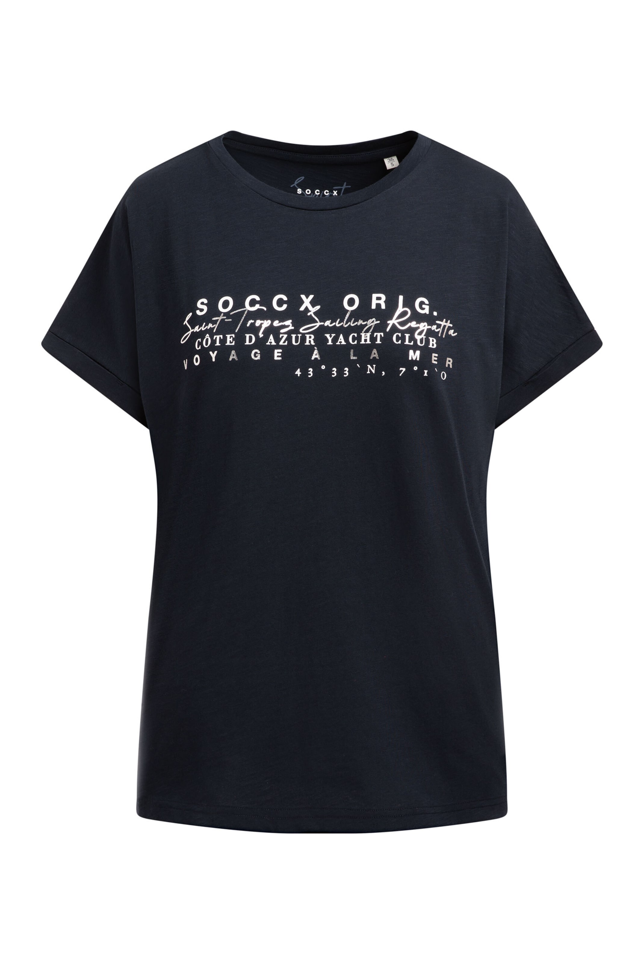 Soccx Shirt in Blue: front