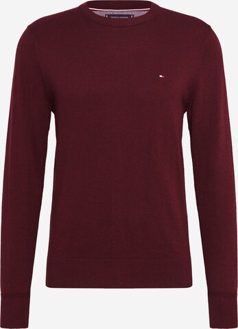 Coupe regular Pull-over TOMMY HILFIGER en rouge : devant