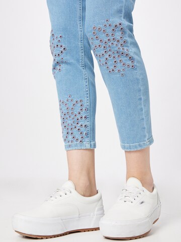 TAIFUN Skinny Jeans in Blau