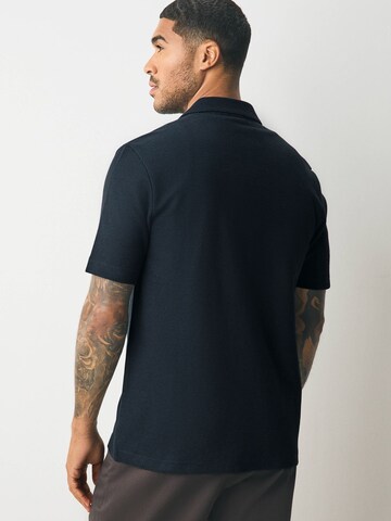 Next Regular fit Button Up Shirt in Blue
