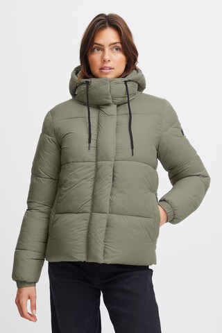 Oxmo Winterjacke 'taylor' in Grau: Vorderseite