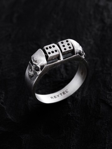 Bague 'ALEA IACTA EST' REYTEL en argent