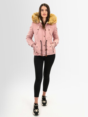 NAVAHOO Winterparka 'Pearl' in Rood