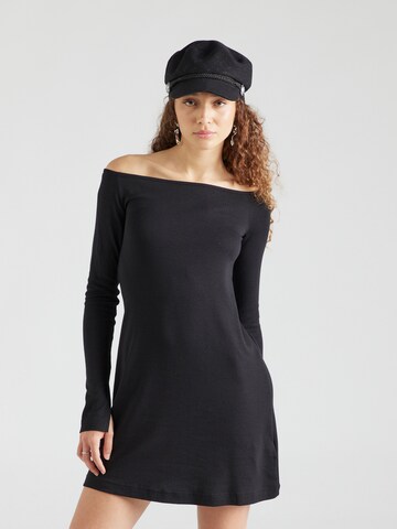 Monki Dress in Black: front