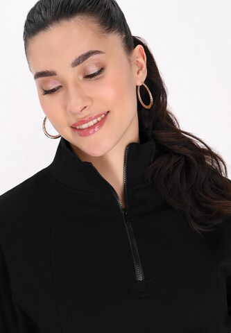 faina Athlsr Athletic Sweatshirt in Black