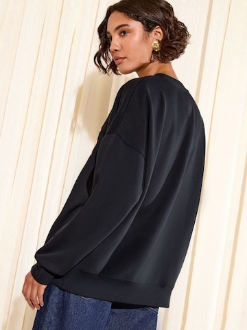 Sweat-shirt 'Christmas' Friends Like These en noir