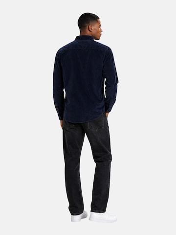 U.S. POLO ASSN. Regular Fit Hemd in Blau
