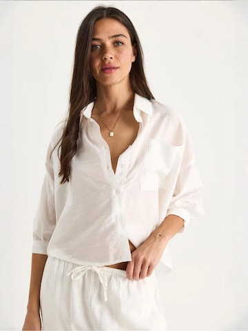 Bianco Lucci Bluse in Weiß