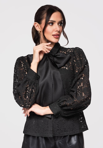 Ombre Blouse 'OW-SH-E0012' in Black