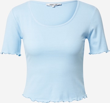 ABOUT YOU Shirt 'Joselyn' in Blauw: voorkant