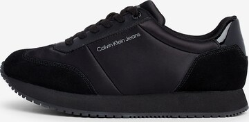 Calvin Klein Jeans Sneakers laag in Zwart: voorkant