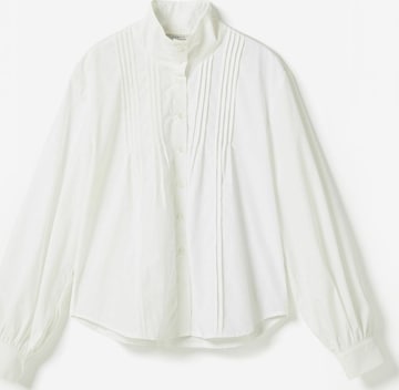 T-shirt ' N-Maysyn ' Noella en blanc : devant
