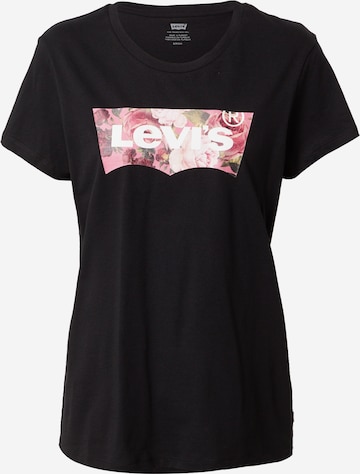 LEVI'S ® Póló 'The Perfect Tee' - fekete: elől