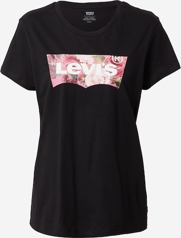 LEVI'S ® Shirt 'The Perfect Tee' in Schwarz: predná strana