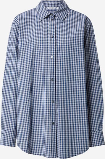 WEEKDAY Chemisier en bleu / bleu foncé / blanc, Vue avec produit