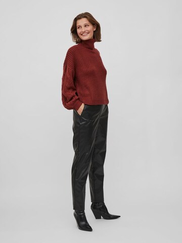 VILA Sweater in Red