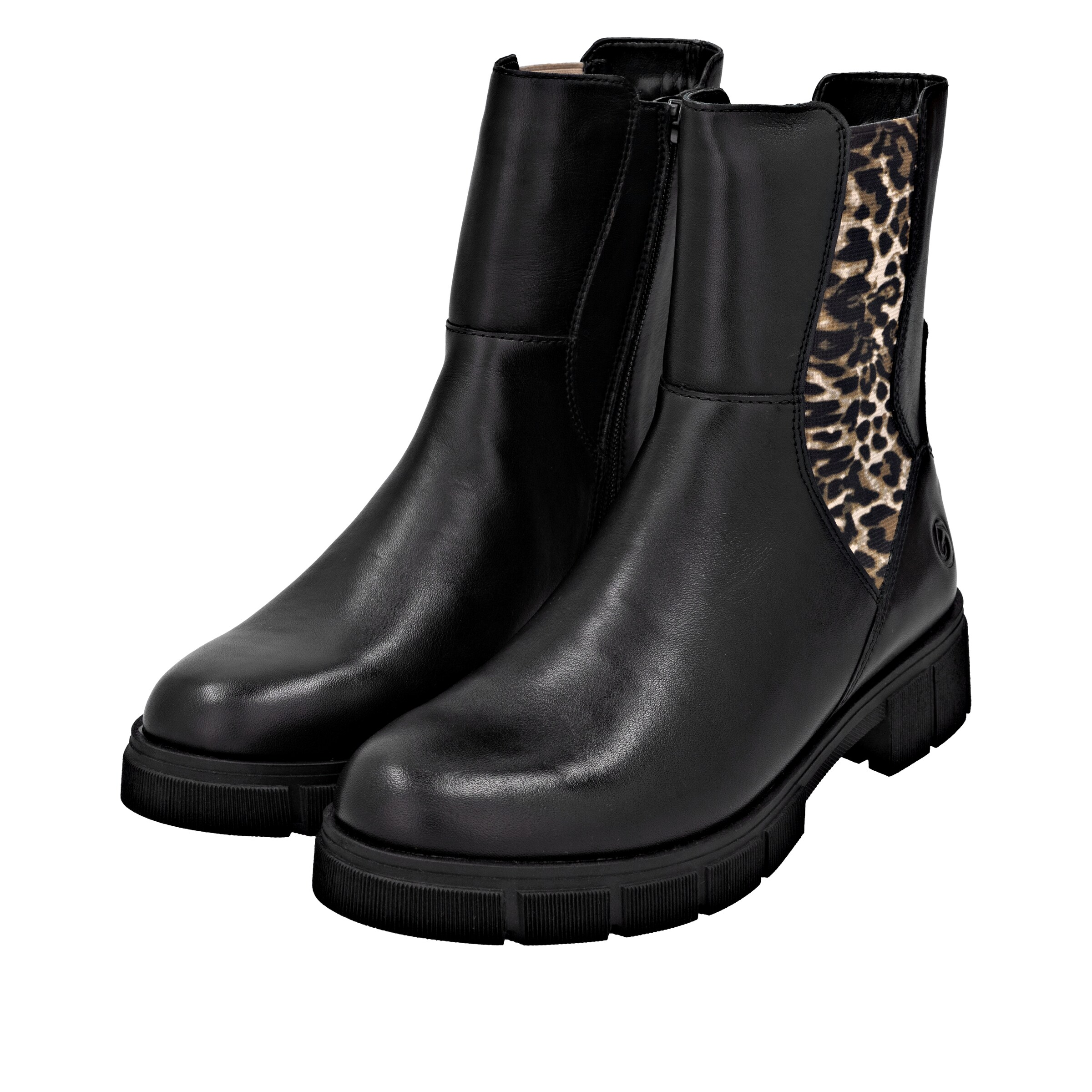 REMONTE Ankle Boots in Black