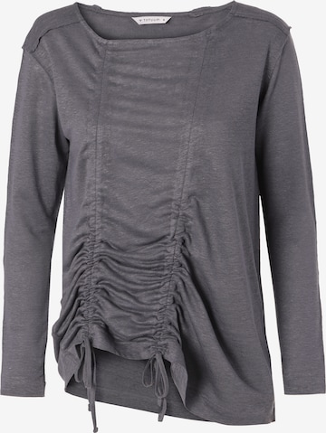 TATUUM - Blusa 'Miloni' em cinzento: frente