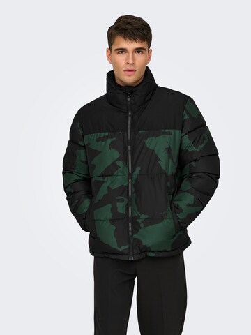 Giacca di mezza stagione 'ONSMELVIN' di Only & Sons in verde