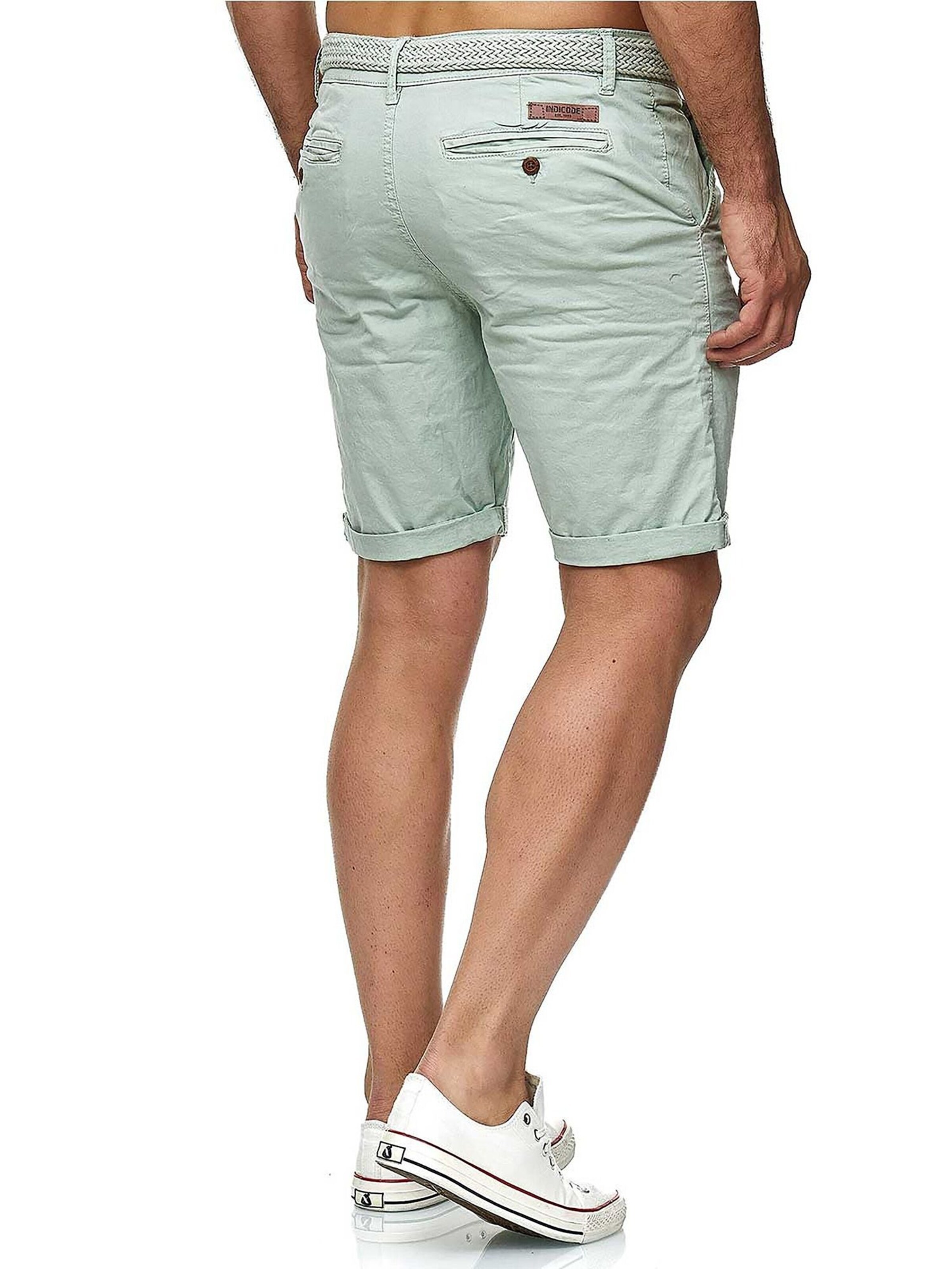 INDICODE Regular Pants 'Indicode Conor' in Green