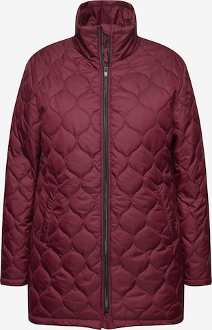 Veste mi-saison Ulla Popken en rouge : devant