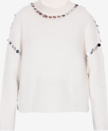 IZIAPulover - bijela boja: prednji dio