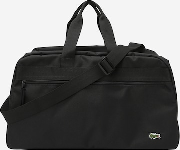 Sac week-end 'Neocroc' LACOSTE en noir : devant