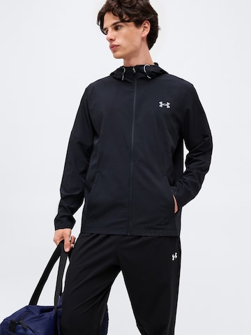 UNDER ARMOUR Športna jakna 'Tech Utility' | črna barva