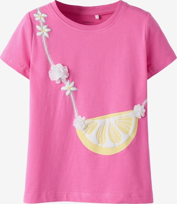 rožinė NAME IT Marškinėliai: priekis