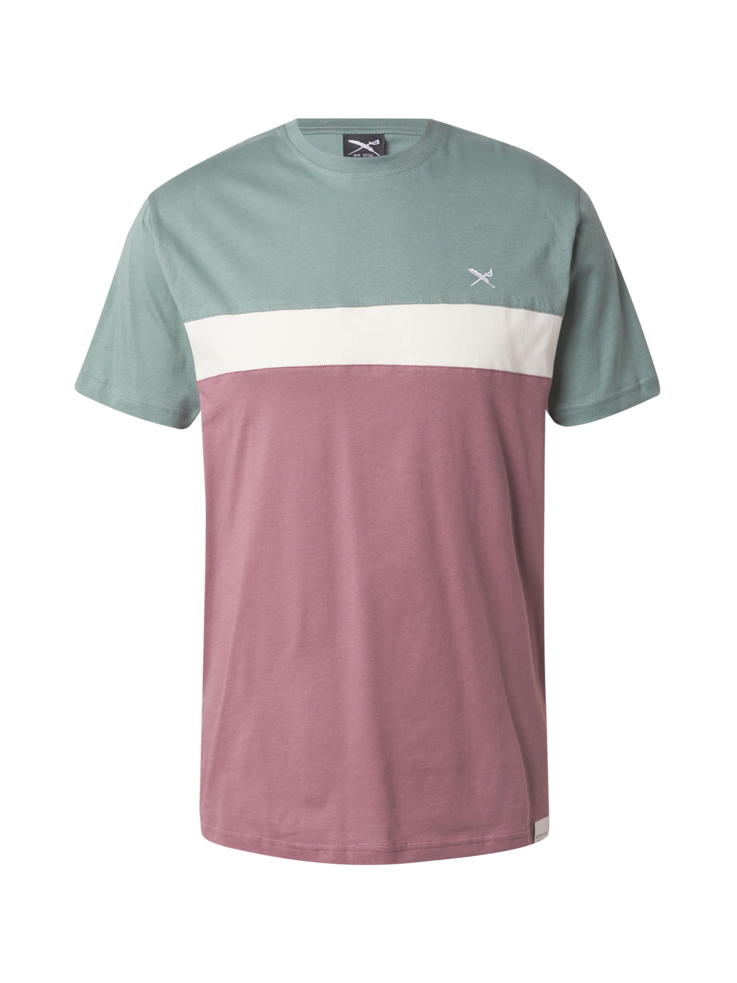 žalia Iriedaily Marškinėliai 'Court': priekis