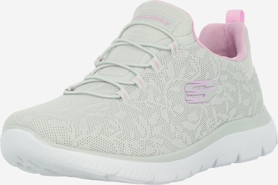 SKECHERS Slip On i grå / lysegrå / lilla, Produktvisning