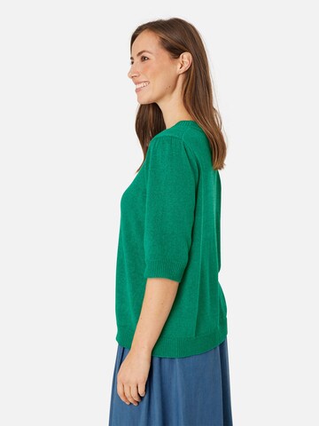 Pull-over 'Fabika' Masai en vert