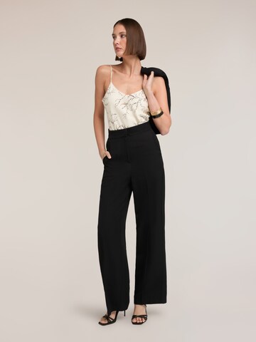 Wide Leg Pantalon MOTIVI en noir