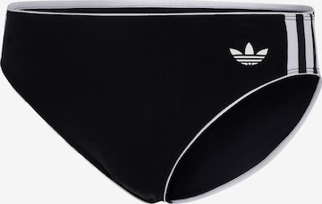 Slip ADIDAS ORIGINALS en noir : devant