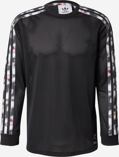 ADIDAS ORIGINALS Shirt in Grey / Neon pink / Black / White, Item view