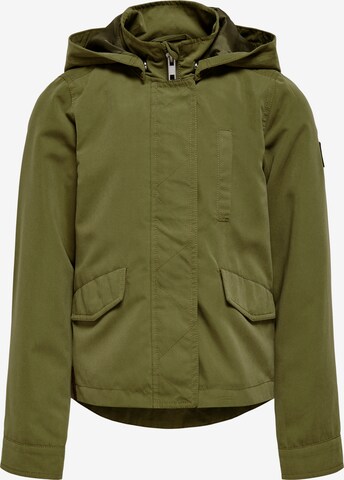 Veste mi-saison KIDS ONLY en vert : devant