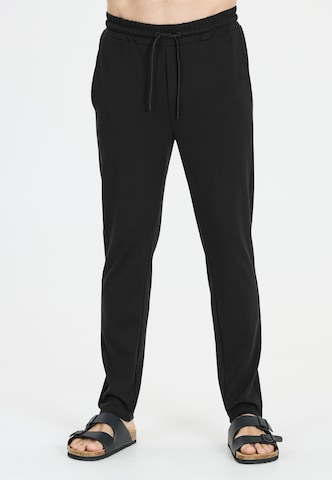 NOU Regular Hose 'Lucan' in Schwarz: Vorderseite