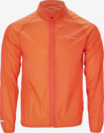 ENDURANCE Athletic Jacket 'IMILE M LIGHT' in Orange: front