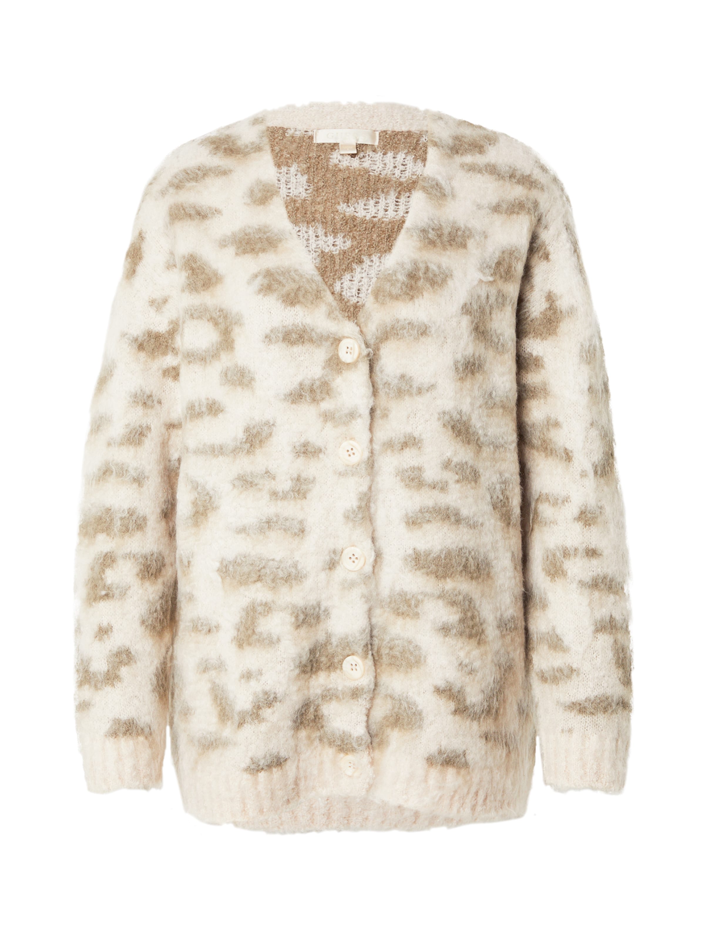 GUESS Kampsun, värv beež: eest vaates