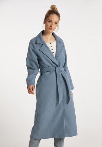 Manteau mi-saison DreiMaster Vintage en bleu : devant