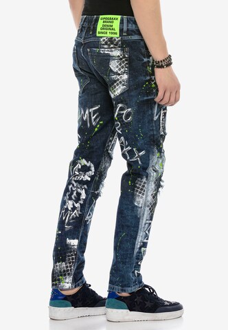 CIPO & BAXX Regular Jeans 'Game On' in Blue