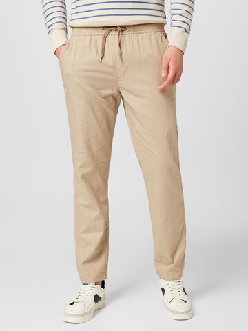 BLEND Regular Broek in Beige: voorkant